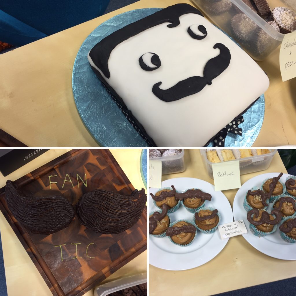 A selection of treats from the Intelligent Retail Movember bake sale.